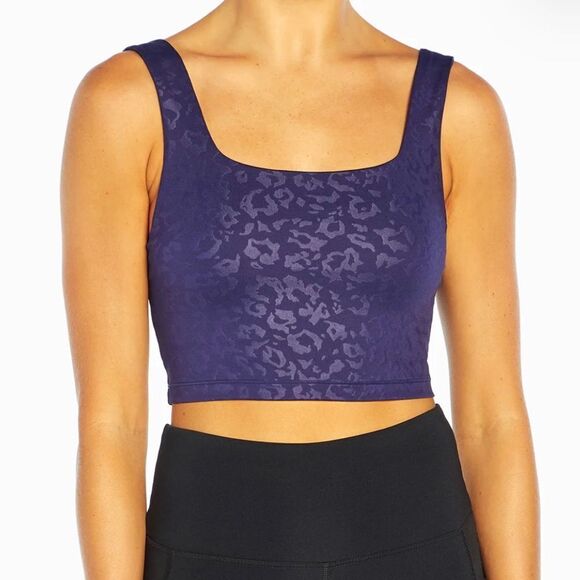 MARIKA EMBOSSED LOLA LONG SPORTS BRA SIZE MEDIUM - Picture 1 of 8